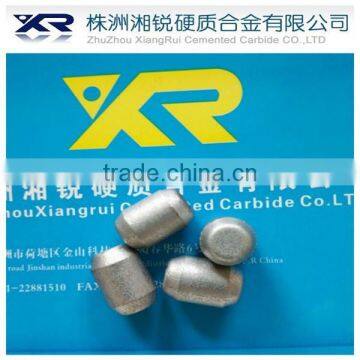 cemented carbide flat top button bit/hard metal flat top button