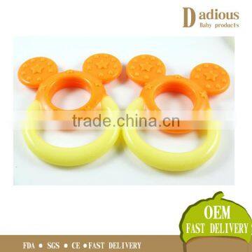 Best Quality Funny Silicone Baby Teether Toys Mickey Shape Teether photo-2