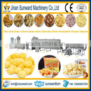 Puffed Corn Snacks Food Make Equipment Machinery