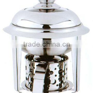 stainless steel Crown mini hot pot