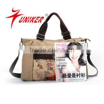 2014 travel gymnastics sport vintage leather Cute duffel bag