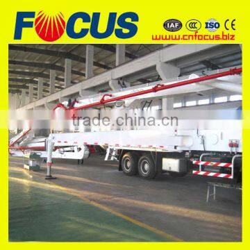 Isuzu Chassis Radio Remote Control 48m 52m Truck-Mounted Concrete Boom Pump photo-3