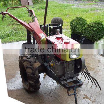 12hp Hand Tractor Without Gear Shifts for Paddy Field Use