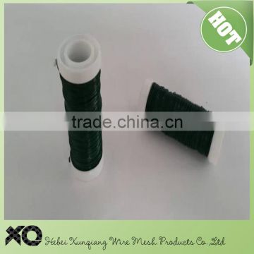 Small order acceptable green plastic coated garden wire