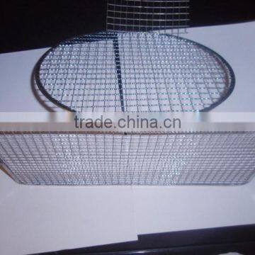 High quality and low price stainless steel/galvanized wire barbecue grill netting(mannufacturer & plant)