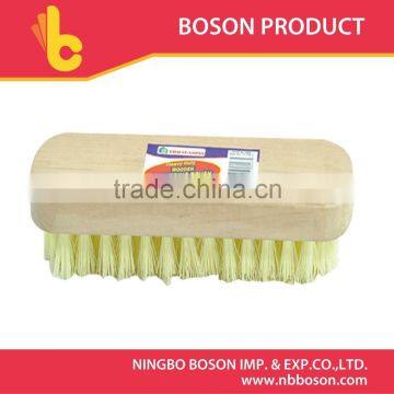 wooden scrub brush