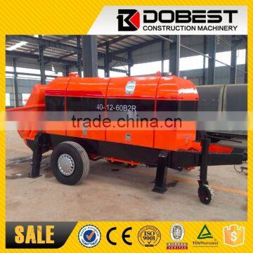 Electric Concrete Pump With Drum Mixer photo-5