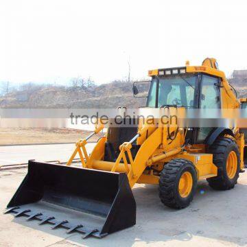 urban construction backhoe loader