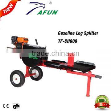 2017 34Ton 6.5hp gasoline engine split machine for wood cutting