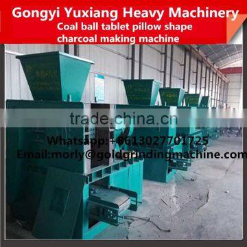 High Efficiency Plant Piece Coal Ball Tablet Pillow Shape Charcoal Making Machine photo-3