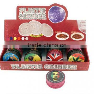 different style 2 parts Plastic hand Grinders