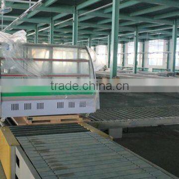 Manufactory High Quality Tempered Glass Commercial Display Cake Refrigerator Showcase photo-5