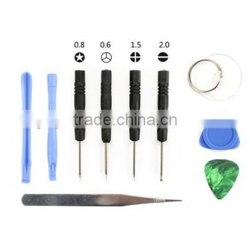 Wholesale 10 in 1 repair tool for iphone,cell mobile phone repair tools kit