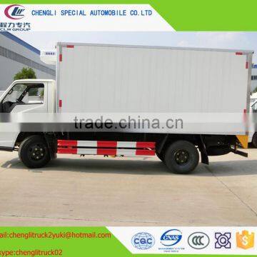 4x2 2 Axles 5 Tons Mini Refrigerated Van Truck for Food Delivery Transportation photo-4
