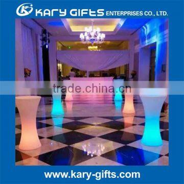 led pillar table light disco hall event wedding hall decorations