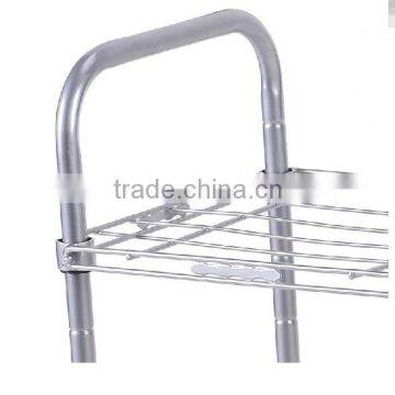 Vivinature Metal Wire 16Pair Shoe Rack, White