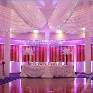 Portable and Adjutable Aluminum Pipe and Drape for Wedding Decoration