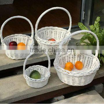 2016 inexpensive willow fruit basket with high quality