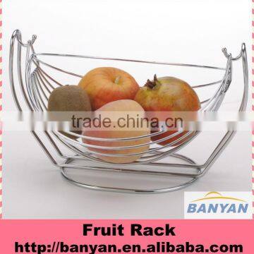 2016 Banana Board Shape Fruit And Vegetable Metal Wire Fruit Rack