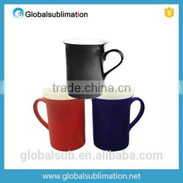 2016 hot new products customized heat sensitive sublimation bone china mugs