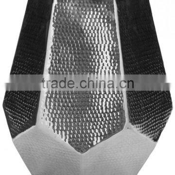 Brass Hammered Side Table Stool photo-6