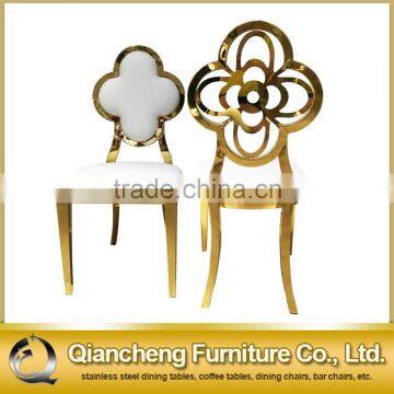 Rose Gold Wedding Chair Elegant Curves High Class Wedding Furniture photo-5