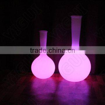 led flower pot for bar/garden decoration sets flower pot with different colours