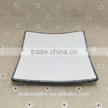 Stocked White Porcelain Square Dish/food Dish/soap Dish/salad Bowl photo-6