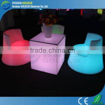 Colorful led cube light for night clubs and party GKC-040RT