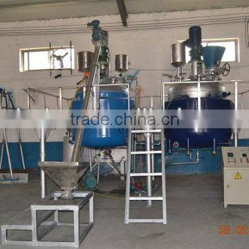 Phenolic resin equipment for floral foam