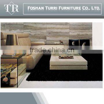KD236G Natural Iran Travertine Stone Coffee Table photo-3