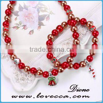 Promotion Christmas Gifts Imitation Pearls Christmas Beads Bracelet photo-4