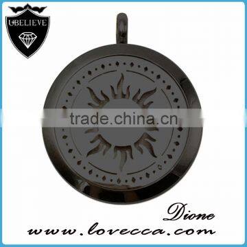 DIY Custom 316L Stainless Steel Aromatherapy Locket Pendant photo-2