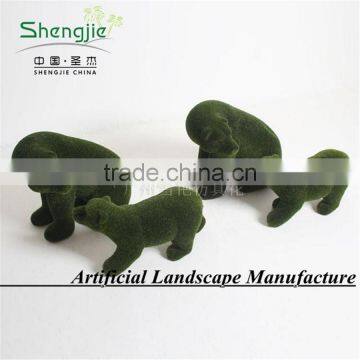 New Style Artificial Topiary Animal for Christmas Day Decoration
