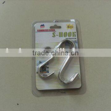 HIGH QUALITY Wall Coat Hat Hooks Hardware S Meat Hook Slatwall Display Hook SWIVEL HOOK photo-2