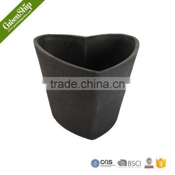 Biodegradable Outdoor Heart Shaped Flower Pot