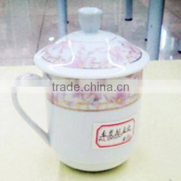 Ceramic Tea Cup,Conference Cup with Cover