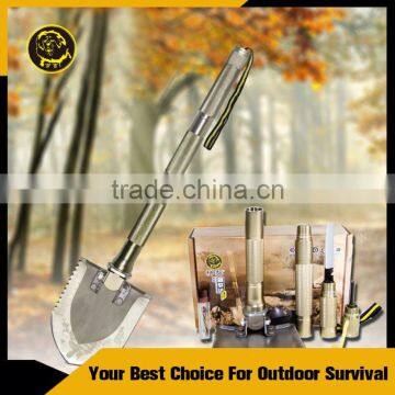 Factory In China Camping Folding Multi-Purpose Carbon Steel Shovel