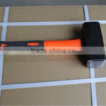 German Type Stoning Hammer With Half Plastic -Coating Handle photo-4