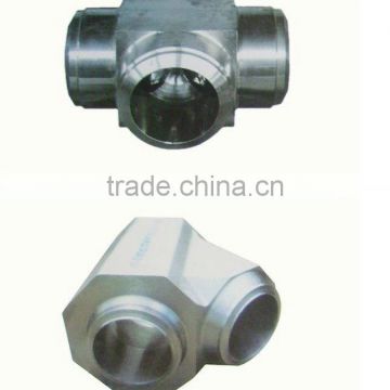 Equal Stainless steel KF 3-way pipe Tee