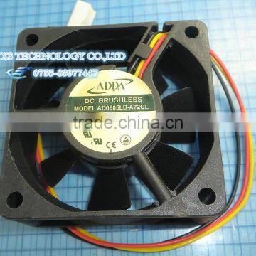 AD0605LB-A72GL 6025 6CM 5V 0.15A Double ball fan 60*60*25mm 3wire
