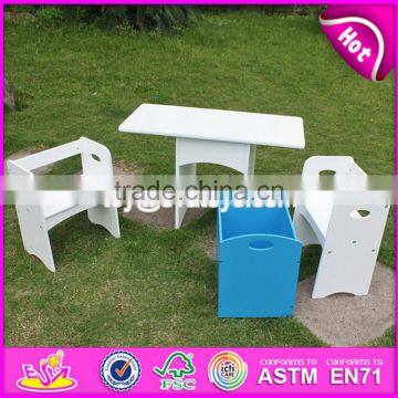 2017 New Products Wooden Activity Table for Toddlers W08G208 photo-3