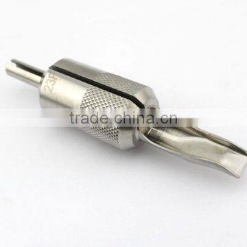 New 23FT 25mm 304 Stainless Steel Tip Grip Fine Carved For Tattoo Machine Gun