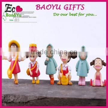Mini CUTE fashional Resin decoration, Mini Q version sell MOE Xiaomei furnishing articles Micro landscape furnishing articles