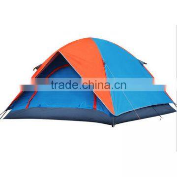 Outdoor Camping Double Layer 3-4 Person Family Water Proof Tent photo-2