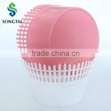2016 New Style pp Plastic Circular Fence Fruit Basket
