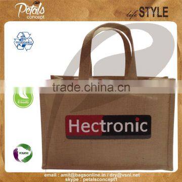 Promotional bag - made from ecofriendly natural fiber fabric - from india