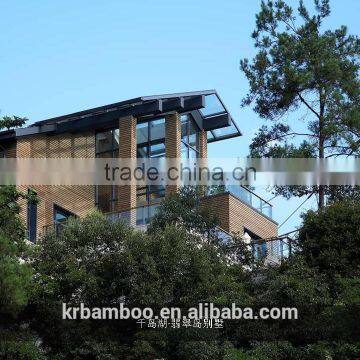 Outdoor Carbonized Strand Woven Matt Bamboo Decking photo-2