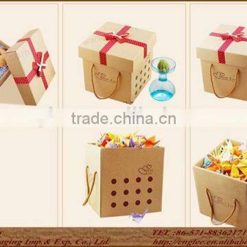 cheap paper empty gift boxes/ fruit gift box