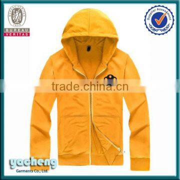 2014 new style promotional hoody with silk printing